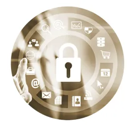Data protection lock image